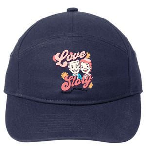 Jimmy & Rosalynn Carter Love Story 7-Panel Snapback Hat