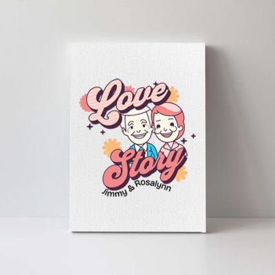 Jimmy & Rosalynn Carter Love Story Canvas