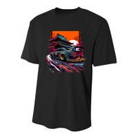 Japanese Retro Car Racing Drifting Art JDM Legend Tuning Youth Performance Sprint T-Shirt