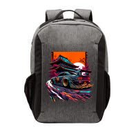 Japanese Retro Car Racing Drifting Art JDM Legend Tuning Vector Backpack