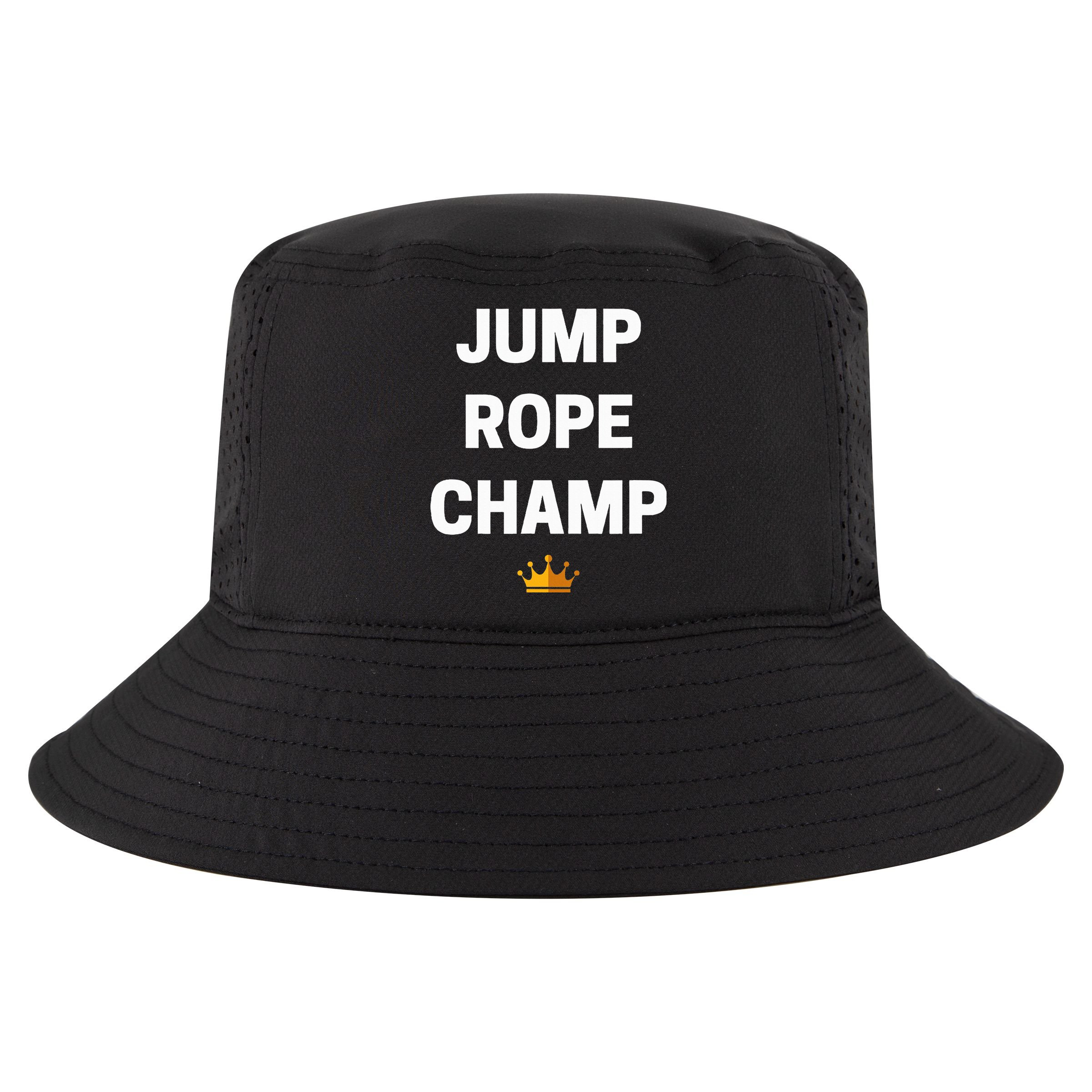 Jump Rope Champ Funny Jump Rope Cool Comfort Performance Bucket Hat