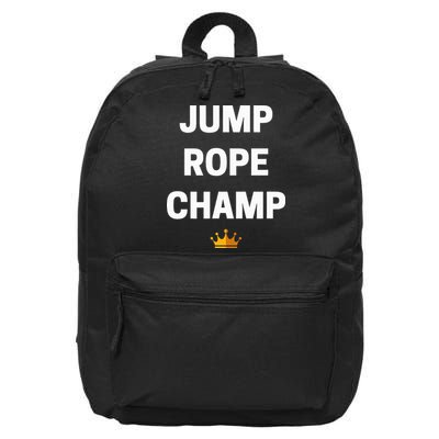 Jump Rope Champ Funny Jump Rope 16 in Basic Backpack