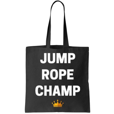 Jump Rope Champ Funny Jump Rope Bag