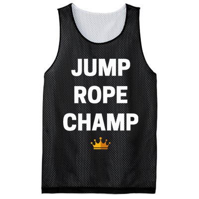 Jump Rope Champ Funny Jump Rope Mesh Reversible Basketball Jersey Tank