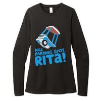 Janet & Rita Driving School Nice Parking Spot Rita Funny Womens CVC Long Sleeve Shirt