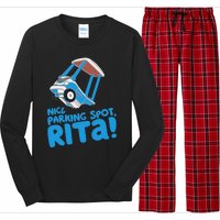 Janet & Rita Driving School Nice Parking Spot Rita Funny Long Sleeve Pajama Set