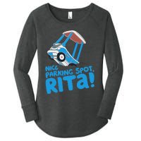 Janet & Rita Driving School Nice Parking Spot Rita Funny Women's Perfect Tri Tunic Long Sleeve Shirt