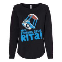 Janet & Rita Driving School Nice Parking Spot Rita Funny Womens California Wash Sweatshirt