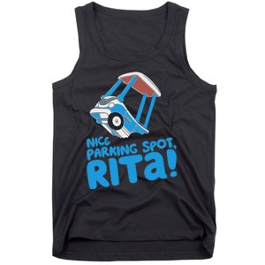 Janet & Rita Driving School Nice Parking Spot Rita Funny Tank Top