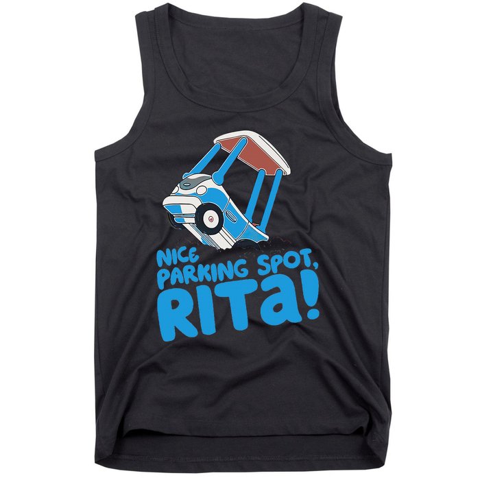 Janet & Rita Driving School Nice Parking Spot Rita Funny Tank Top