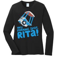 Janet & Rita Driving School Nice Parking Spot Rita Funny Ladies Long Sleeve Shirt