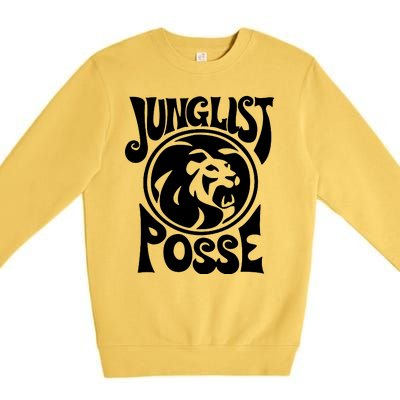 JUNGLIST REGGAE DRUM Premium Crewneck Sweatshirt