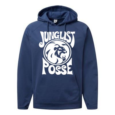 JUNGLIST REGGAE DRUM Performance Fleece Hoodie