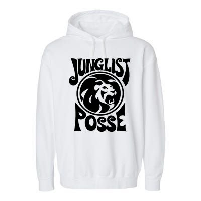 JUNGLIST REGGAE DRUM Garment-Dyed Fleece Hoodie