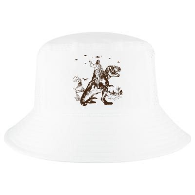 Jesus Riding Dinosaur T Shirt UFO T Shirt Funny T Shirts Offensive Cool Cool Comfort Performance Bucket Hat