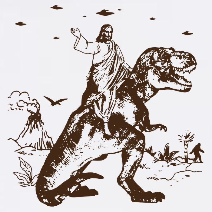 Jesus Riding Dinosaur T Shirt UFO T Shirt Funny T Shirts Offensive Cool Visor