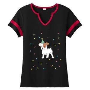 Jack Russell Dog Shirts Birthday Gifts Party Terrier Ladies Halftime Notch Neck Tee