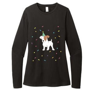 Jack Russell Dog Shirts Birthday Gifts Party Terrier Womens CVC Long Sleeve Shirt