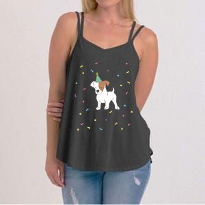 Jack Russell Dog Shirts Birthday Gifts Party Terrier Women's Strappy Tank