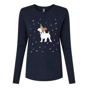 Jack Russell Dog Shirts Birthday Gifts Party Terrier Womens Cotton Relaxed Long Sleeve T-Shirt