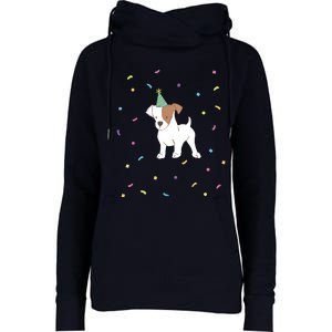 Jack Russell Dog Shirts Birthday Gifts Party Terrier Womens Funnel Neck Pullover Hood