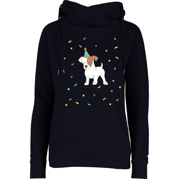 Jack Russell Dog Shirts Birthday Gifts Party Terrier Womens Funnel Neck Pullover Hood