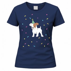 Jack Russell Dog Shirts Birthday Gifts Party Terrier Women's T-Shirt