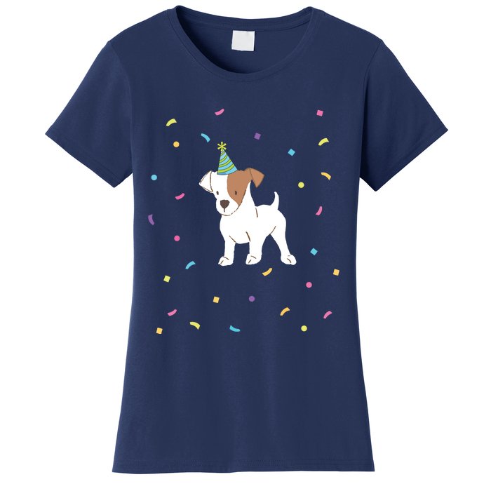 Jack Russell Dog Shirts Birthday Gifts Party Terrier Women's T-Shirt