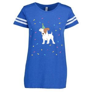 Jack Russell Dog Shirts Birthday Gifts Party Terrier Enza Ladies Jersey Football T-Shirt