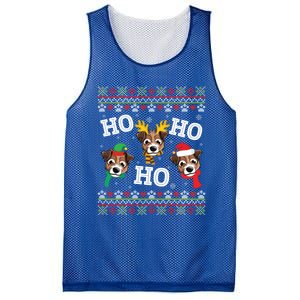 Jack Russell Dog Ho Ho Ho Merry Christmas Day Dad Mom Sweat Gift Mesh Reversible Basketball Jersey Tank