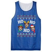 Jack Russell Dog Ho Ho Ho Merry Christmas Day Dad Mom Sweat Gift Mesh Reversible Basketball Jersey Tank