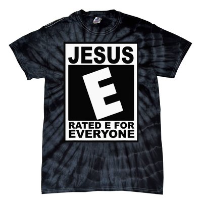 Jesus Rated E For Everyone Christian Tie-Dye T-Shirt