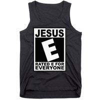 Jesus Rated E For Everyone Christian Tank Top