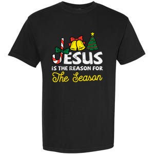 Jesus Reason For Season Christian God Christmas Garment-Dyed Heavyweight T-Shirt