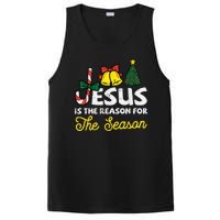 Jesus Reason For Season Christian God Christmas PosiCharge Competitor Tank