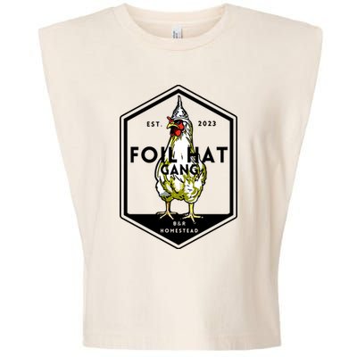 Jessica Rojas Foil Hat Gang Garment-Dyed Women's Muscle Tee
