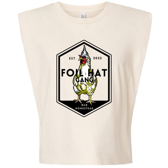 Jessica Rojas Foil Hat Gang Garment-Dyed Women's Muscle Tee