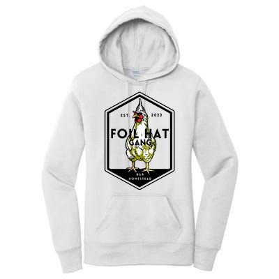 Jessica Rojas Foil Hat Gang Women's Pullover Hoodie