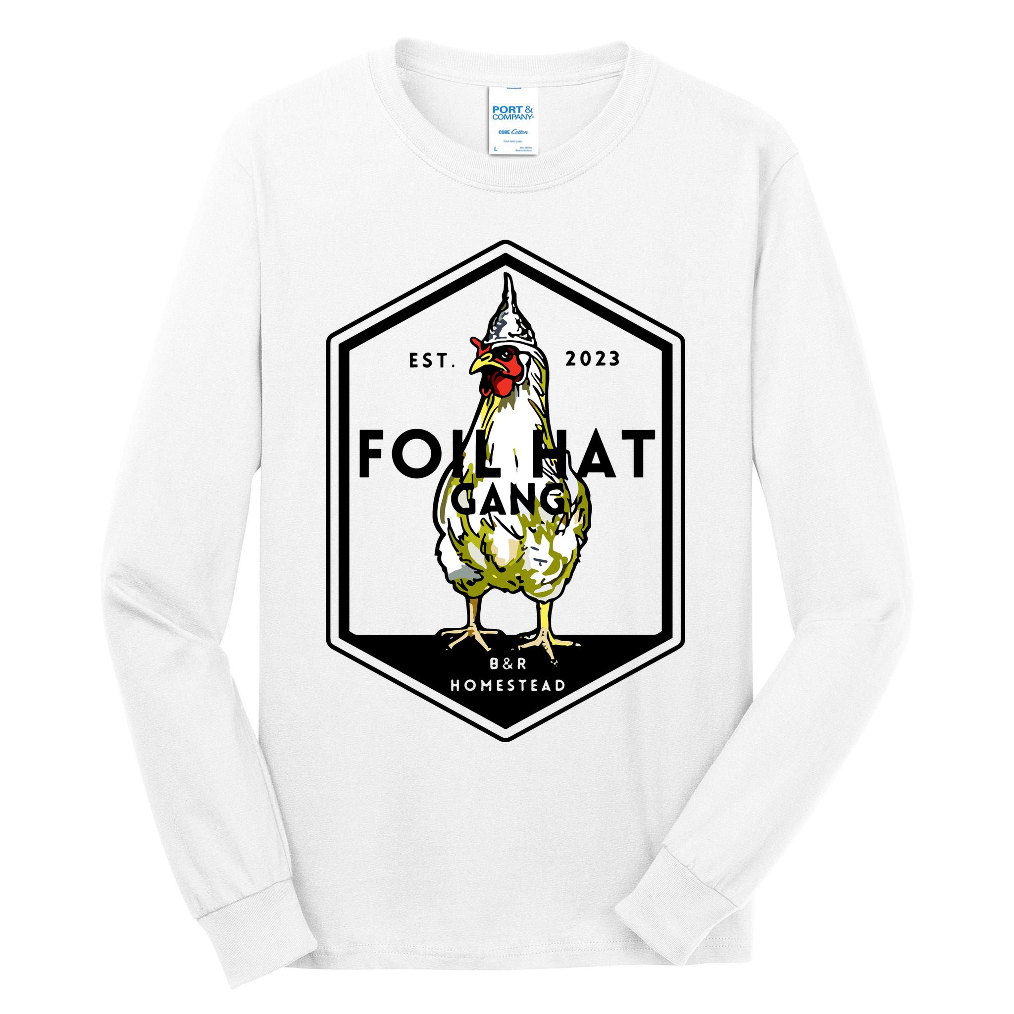 Jessica Rojas Foil Hat Gang Tall Long Sleeve T-Shirt