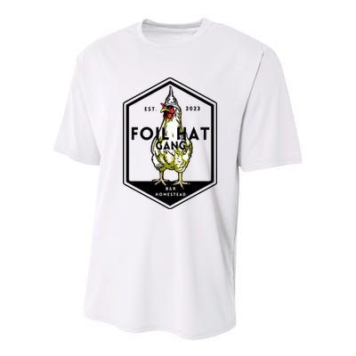 Jessica Rojas Foil Hat Gang Youth Performance Sprint T-Shirt