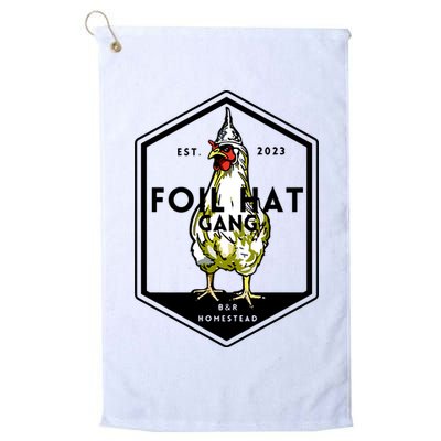 Jessica Rojas Foil Hat Gang Golf Towel