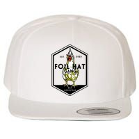 Jessica Rojas Foil Hat Gang Wool Snapback Cap