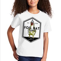 Jessica Rojas Foil Hat Gang Kids T-Shirt
