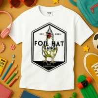 Jessica Rojas Foil Hat Gang Kids T-Shirt