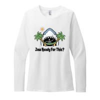 Jaw Ready For This Beach Vacation Funny Womens CVC Long Sleeve Shirt