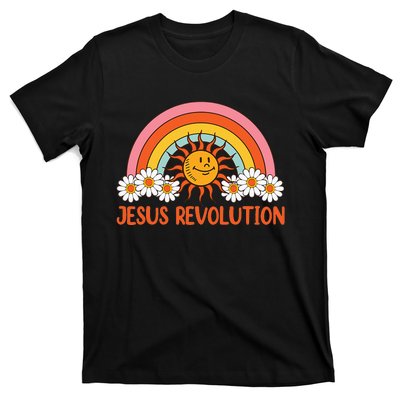 Jesus Revolution funny christian faith cross T-Shirt