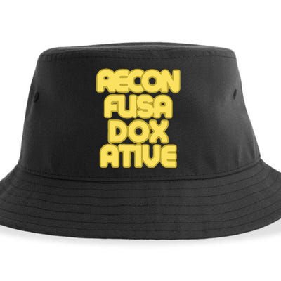 Judaism Recon Fusa Dox Ative Sustainable Bucket Hat