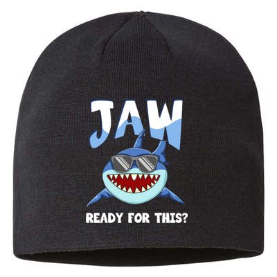 Jaw Ready For This Funny Shark Pun Sustainable Beanie