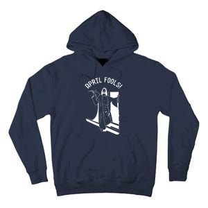 Jesus Rising From Tomb Funny Tall Hoodie