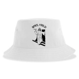 Jesus Rising From Tomb Funny Sustainable Bucket Hat